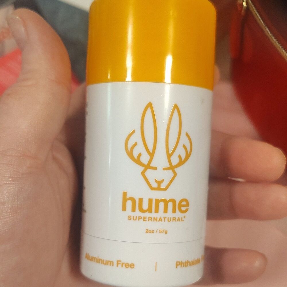 Hume Supernatural Deodorant Stick Amber Woods 2 oz Aluminum & Baking Soda-Free